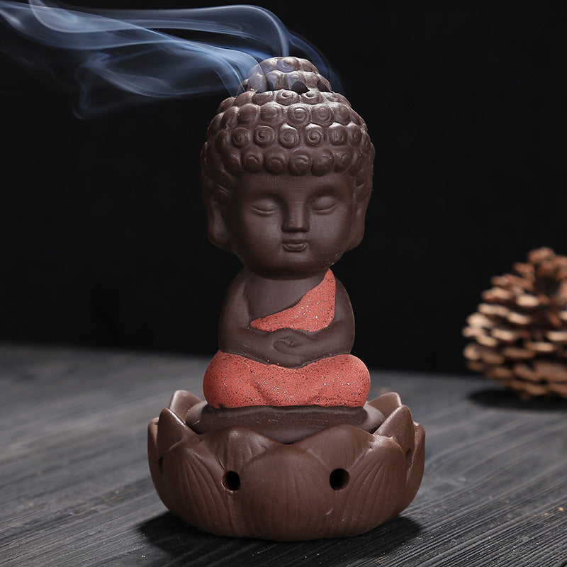 Aromatherapy Colored Sand Pottery Incense Burner