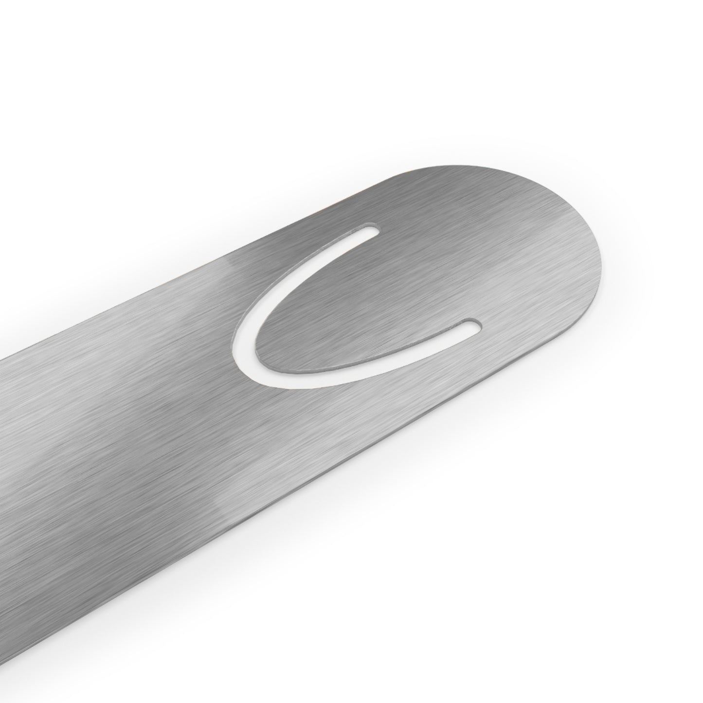 You Are Safe Light Gray Personalized Aluminum Bookmark – Inspirational Gift for Book Lovers
