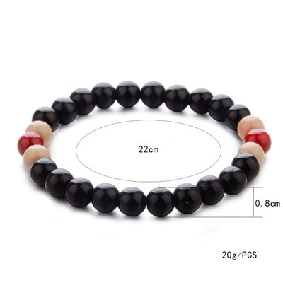 Unisex Natural Stone Bead Bracelet