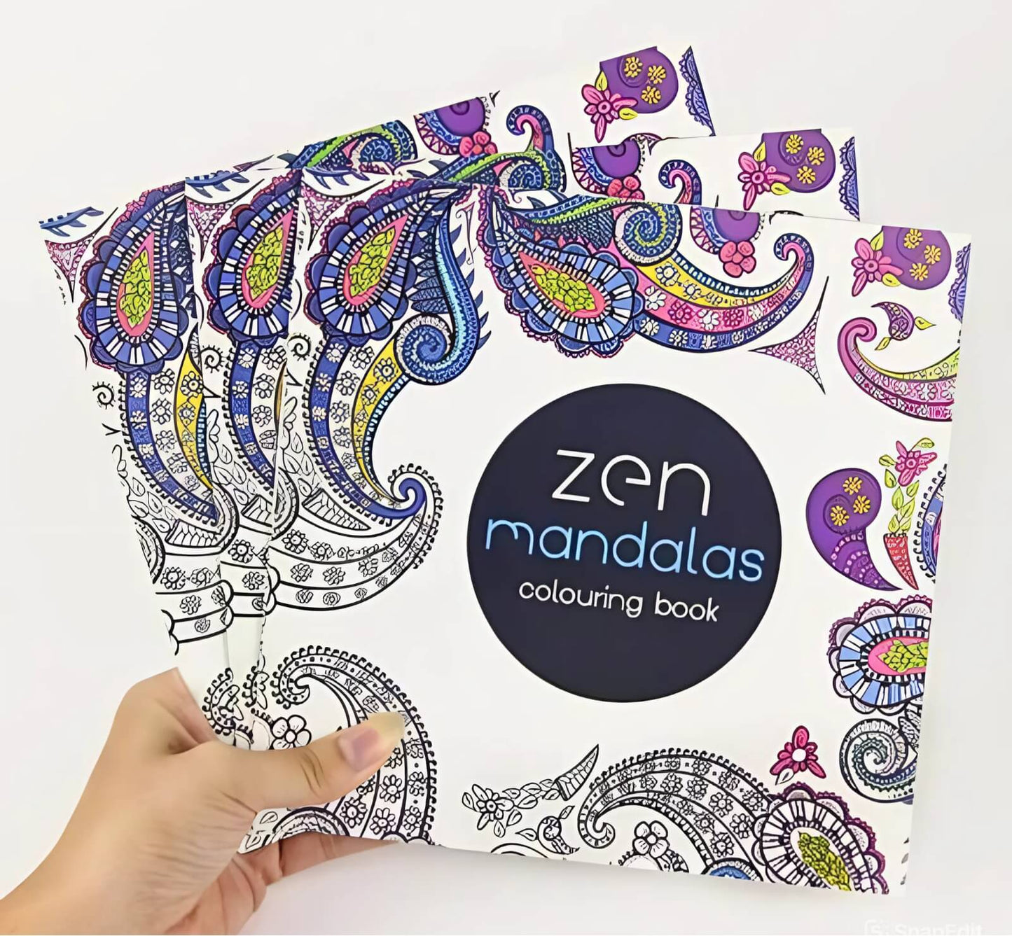 24-Page Zen Mandalas Coloring Book