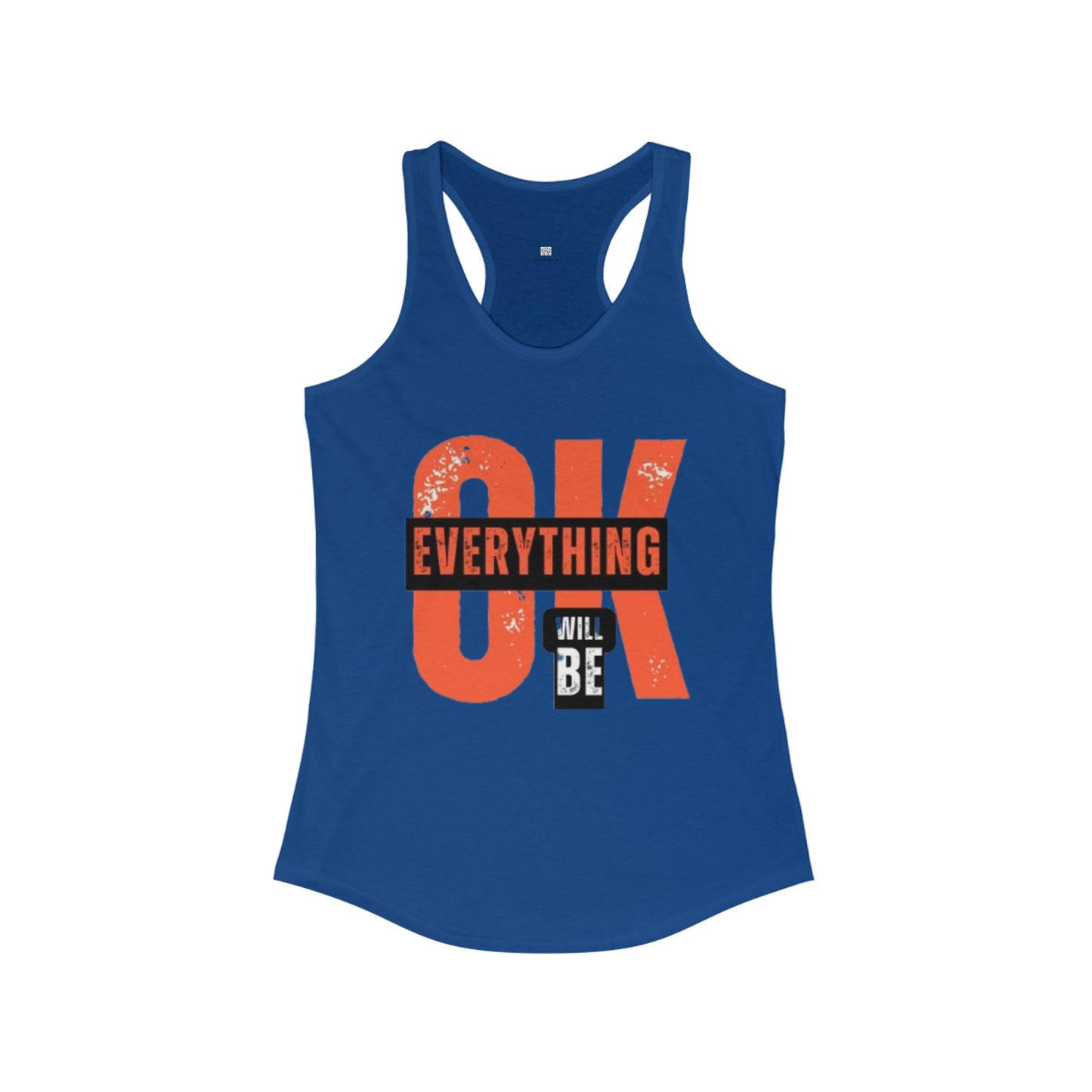 Everything Will Be OK Tank Top – Motivational Yoga & Workout Shirt