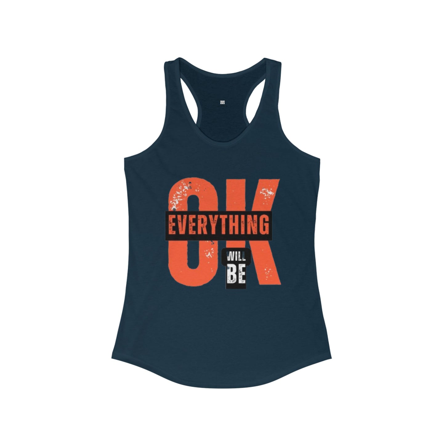 Everything Will Be OK Tank Top – Motivational Yoga & Workout Shirt