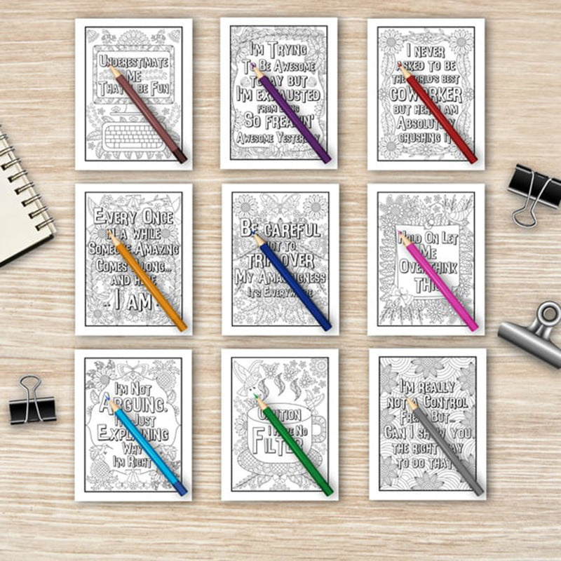 Complaint About Work Funny Office Coloring Book Journal