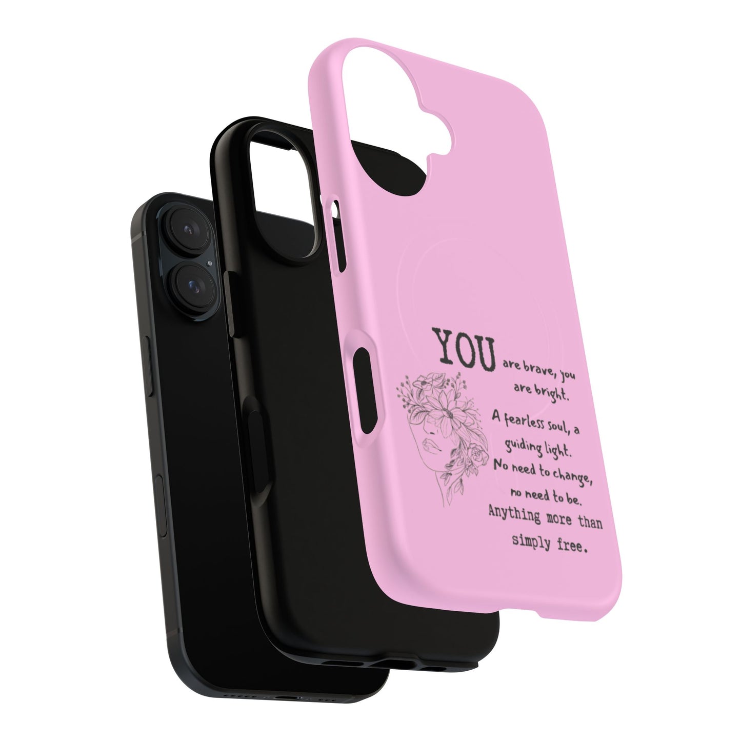 Empowerment Magnetic Phone Case – Tough, Stylish & Customizable Gift for Her