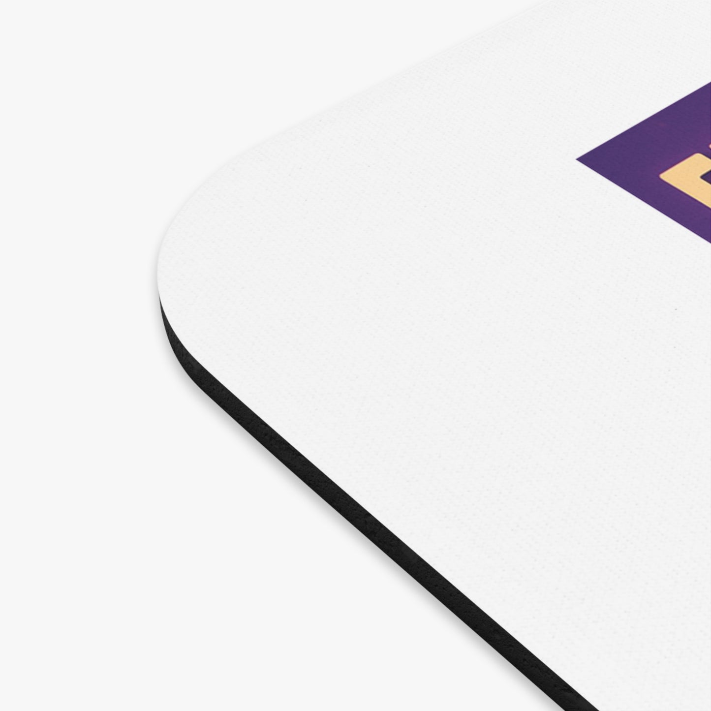 Affirmation Mouse Pad — "Flower in Hand. Crown on Head. I'm the Buzz." — A Gentle Moment of Confidence