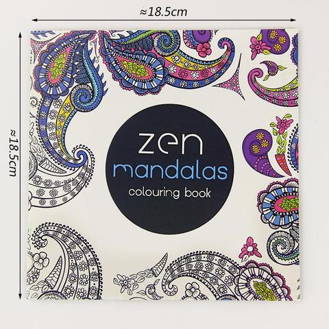 24-Page Zen Mandalas Coloring Book
