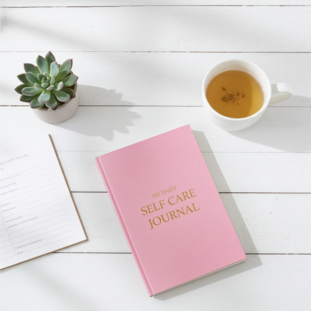 My Daily Self Care Journal Notebook