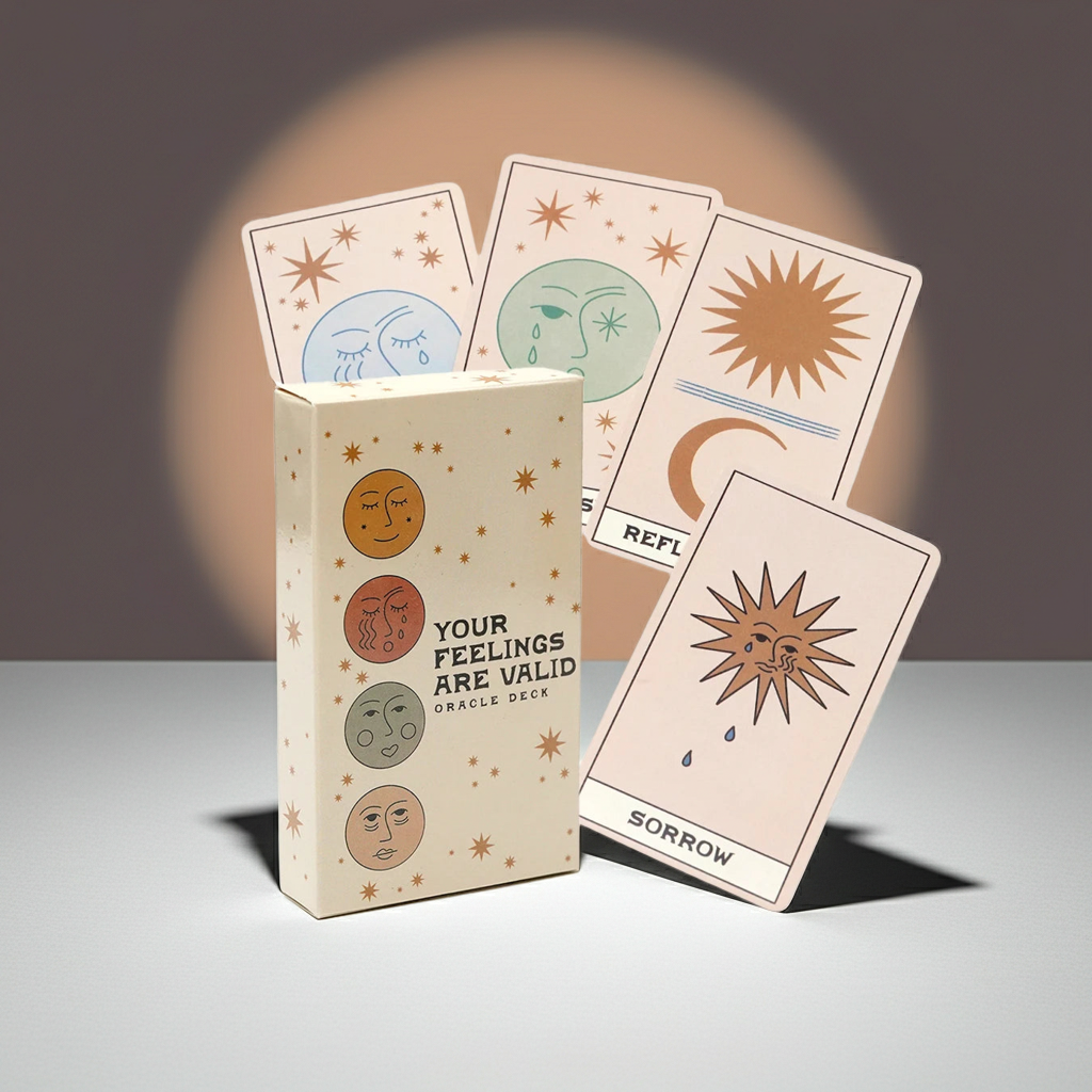 Your Feelings Are Valid Oracle Deck – Emotional Healing Cards for Teens & Adults