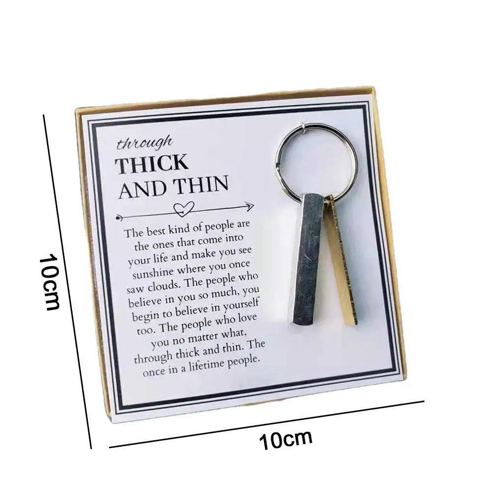 "Personalized Keychain Gift for Him - Ideal for Birthdays, Valentine's Day, and Weddings"