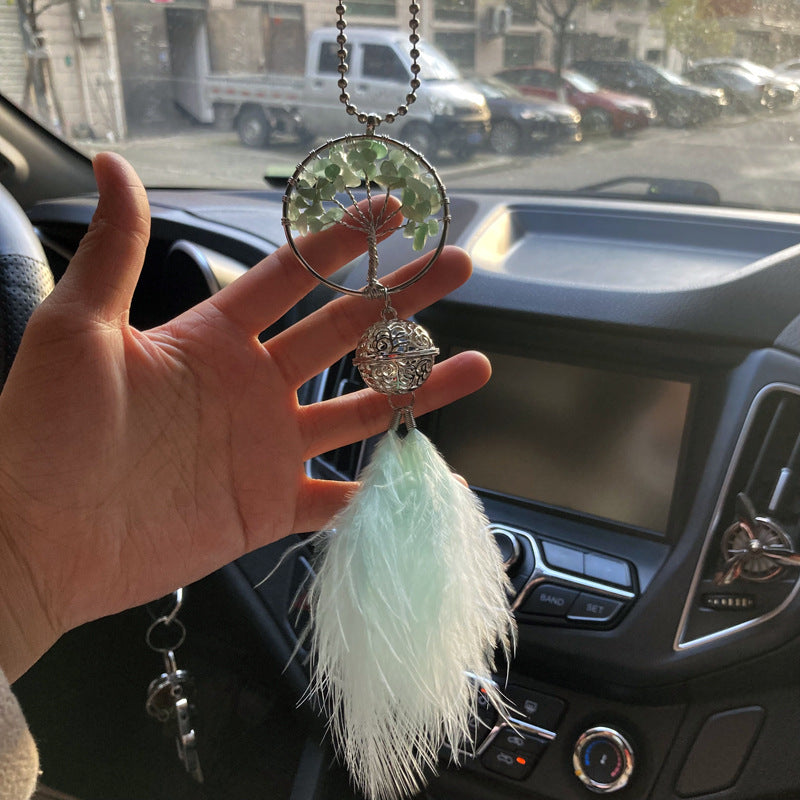 Feather Dream Catcher Auto Car Pendant