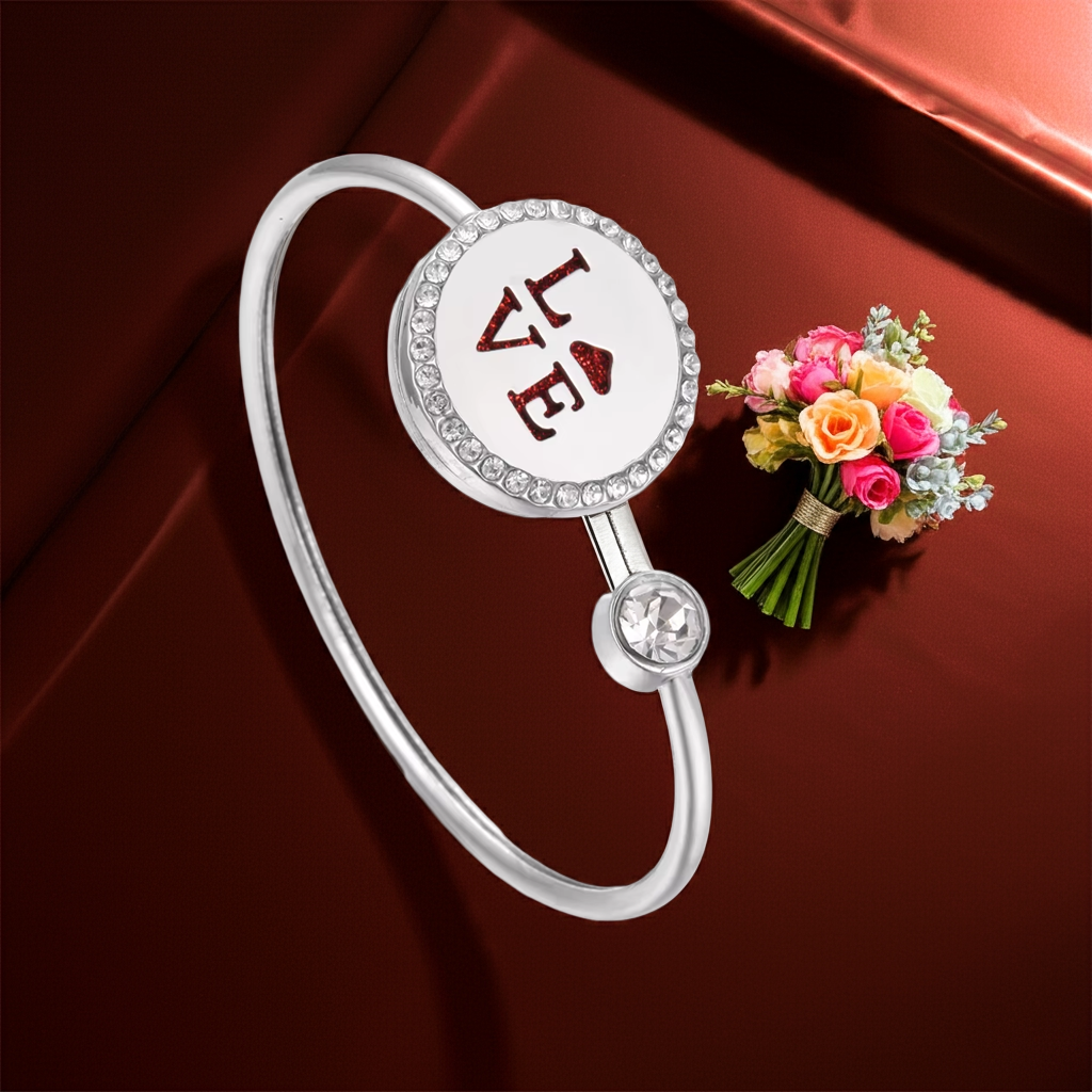 Aromatherapy Snap Bracelet – Stainless Steel Essential Oil Diffuser Jewelry