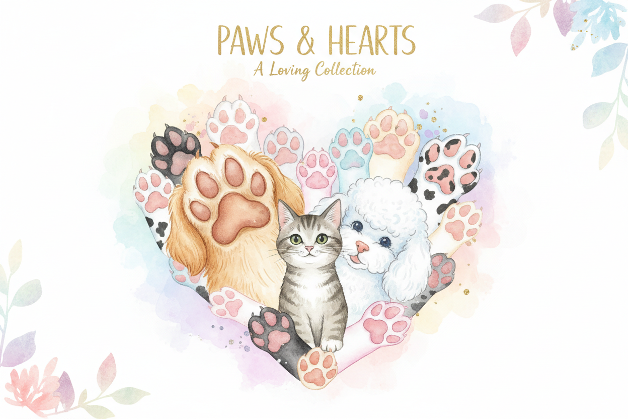 Paws in Heart - Pet Memorial