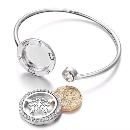 New Tree of Life Aromatherapy Bracelet Diffuser Jewelry Crystal Essential Oil Diffuser Bracelet Perfume Aroma Diffuser Bracelet