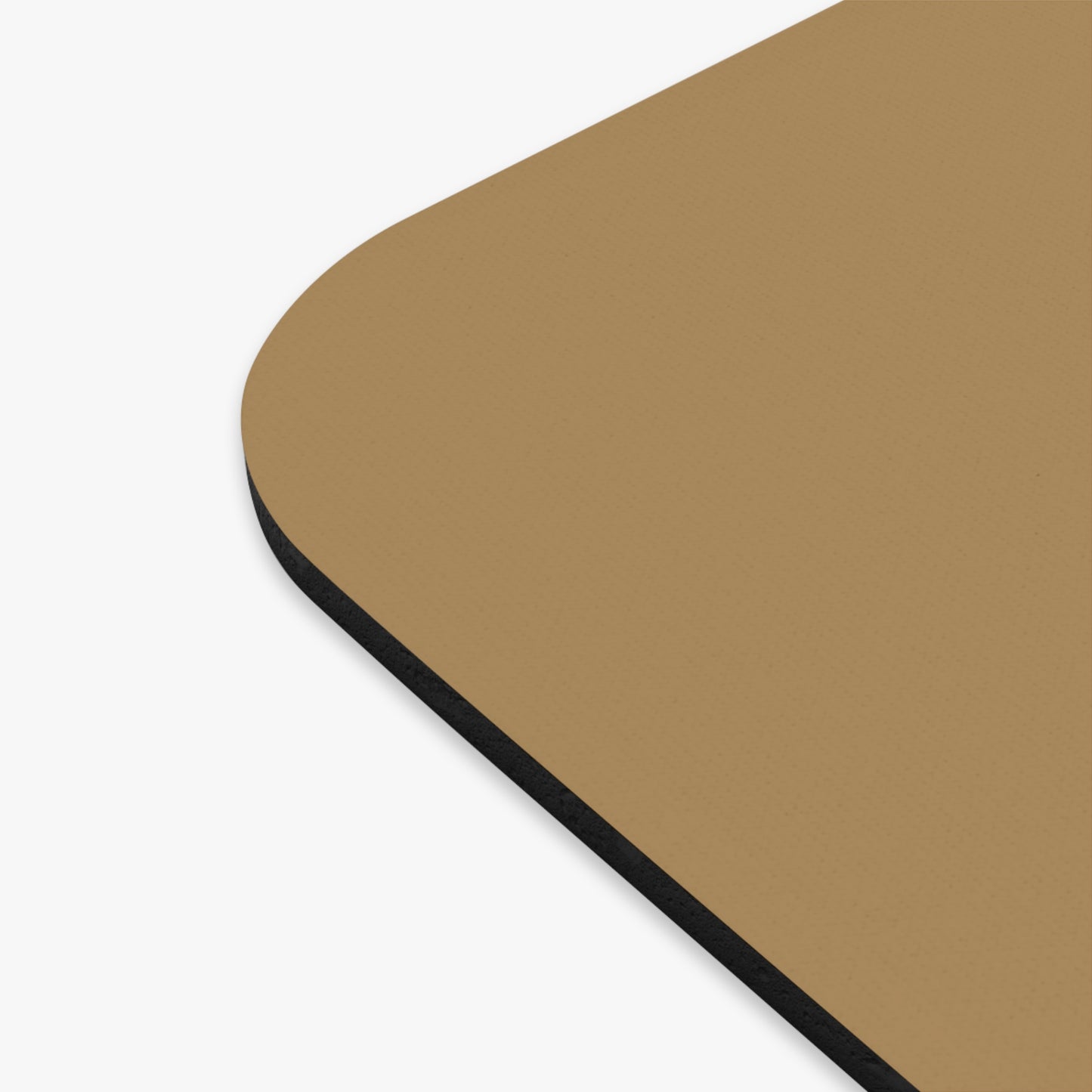Stitched Softness — A Mouse Pad for Gentle Strength Tan