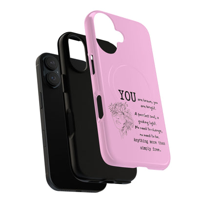 Empowerment Magnetic Phone Case – Tough, Stylish & Customizable Gift for Her