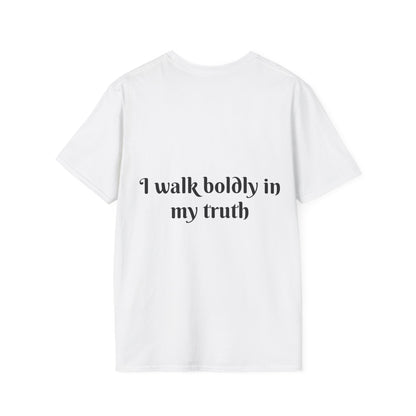 I Walk Boldly in My Truth — Unisex Softstyle T‑Shirt