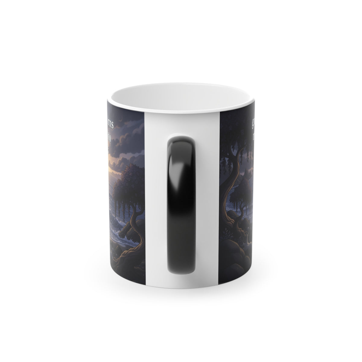 Gratitude Turns Moments Into Blessings – Heat‑Reactive Magic Mug (11oz)
