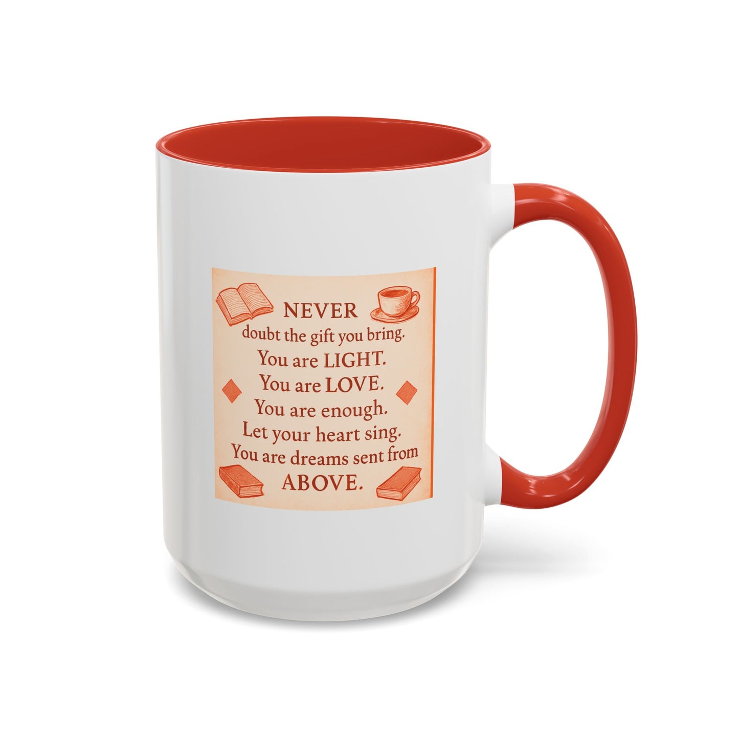 You Are Light, — Inspirational Mug