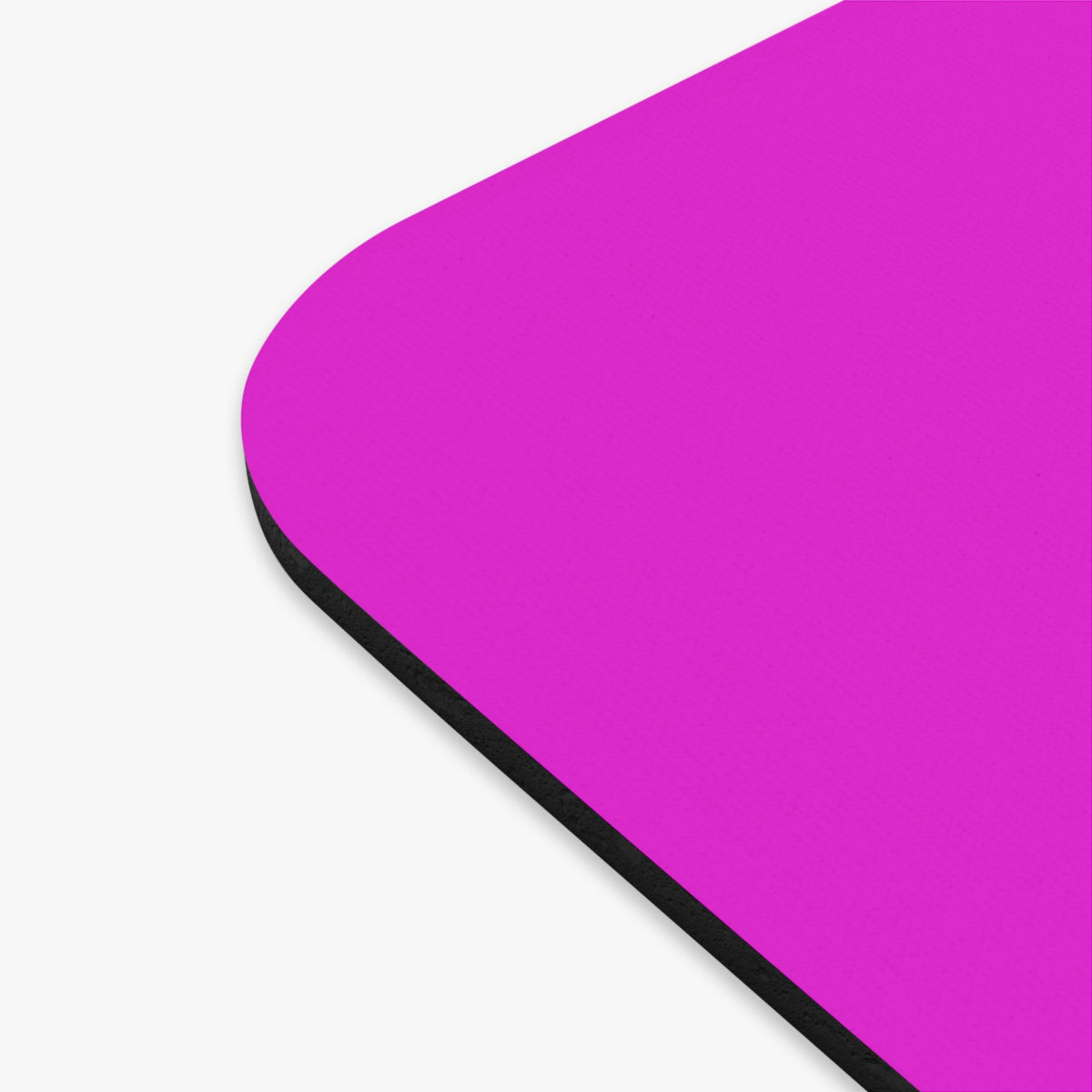 Stitched Softness — A Mouse Pad for Gentle Strength Dark Pink