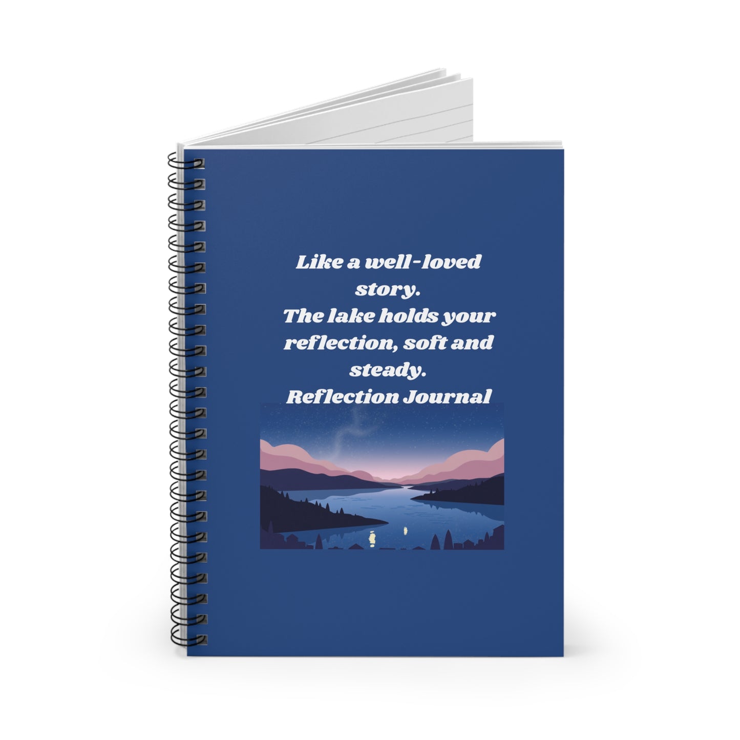 Like a Well‑Loved Story — Reflection Spiral Notebook