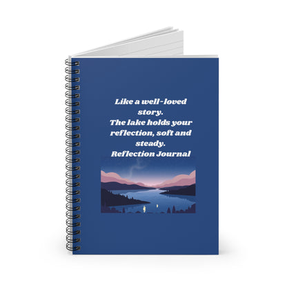 Like a Well‑Loved Story — Reflection Spiral Notebook