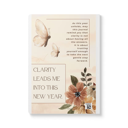 Clarity Leads Me Into This New Year — Softcover Guided Journal