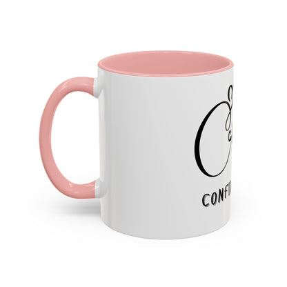 Caffeine and Confidence Mug – Motivational Coffee Cup for Home or Office