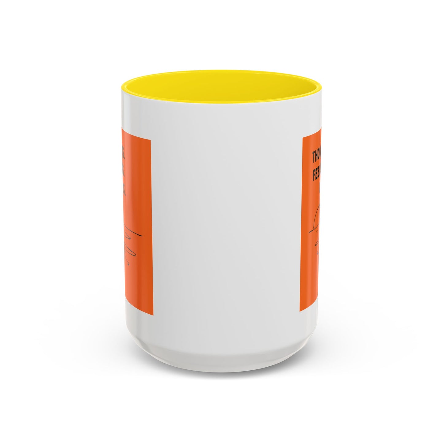 Thoughts. Feelings. Ideas. — Inspirational Mug