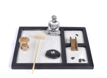 Zen sand table decoration