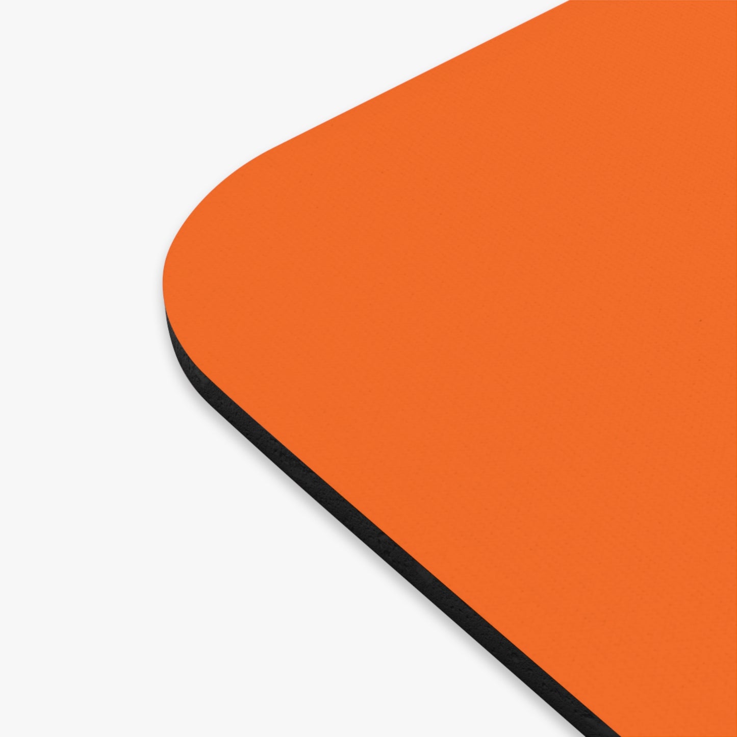 Stitched Softness — A Mouse Pad for Gentle Strength Orange