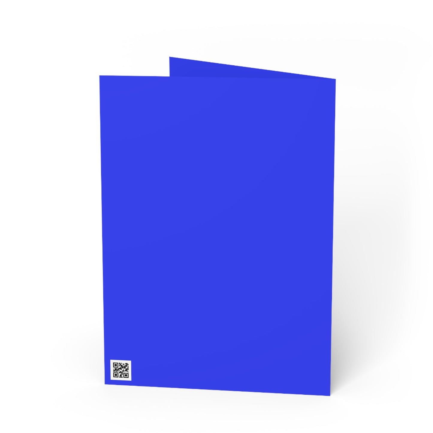"Made It. Earned It. Celebrating It." — Royal Blue Greeting Card
