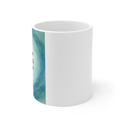 Here I Am Protected, Here I Am Whole Mug — Inspirational 11oz Ceramic Coffee Cup