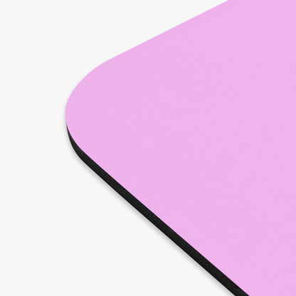 Stitched Softness — A Mouse Pad for Gentle Strength Light Pink