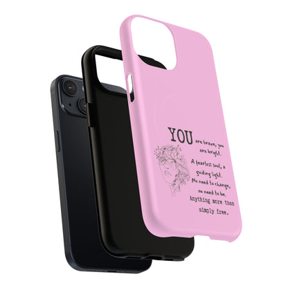 Empowerment Magnetic Phone Case – Tough, Stylish & Customizable Gift for Her