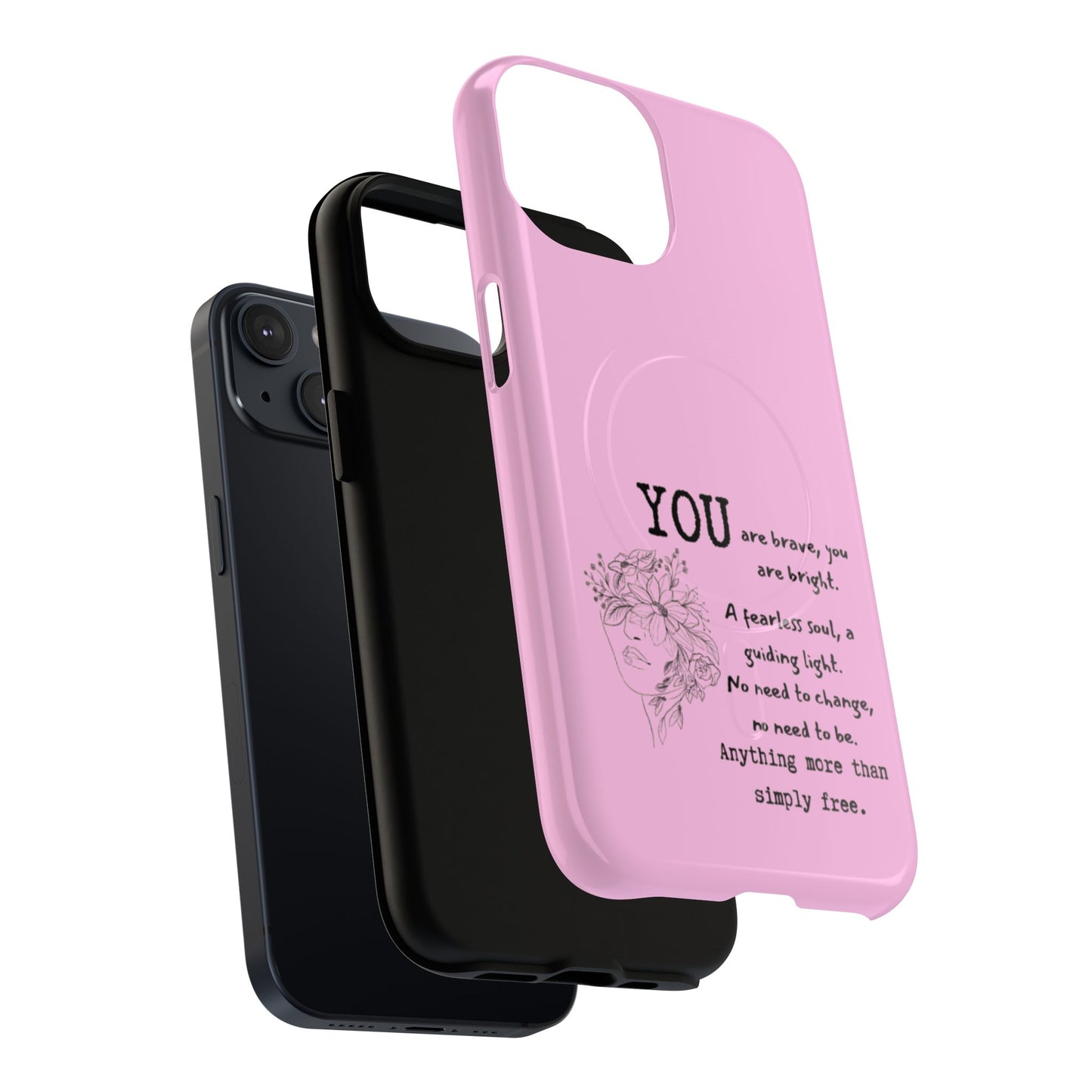 Empowerment Magnetic Phone Case – Tough, Stylish & Customizable Gift for Her