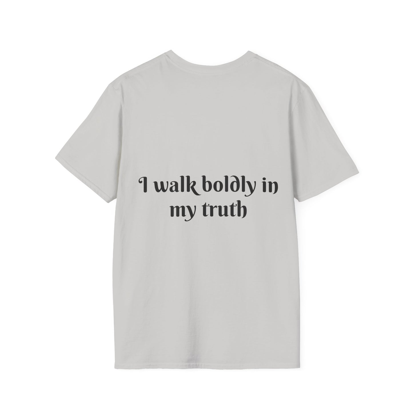 I Walk Boldly in My Truth — Unisex Softstyle T‑Shirt