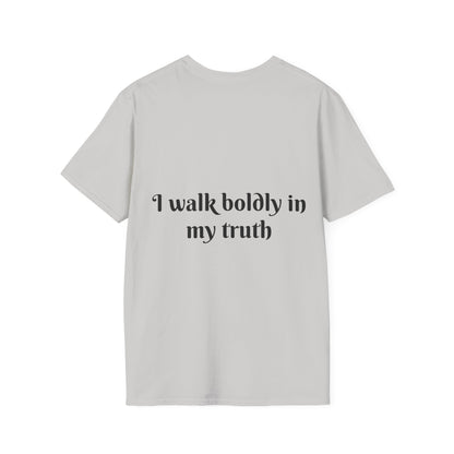 I Walk Boldly in My Truth — Unisex Softstyle T‑Shirt