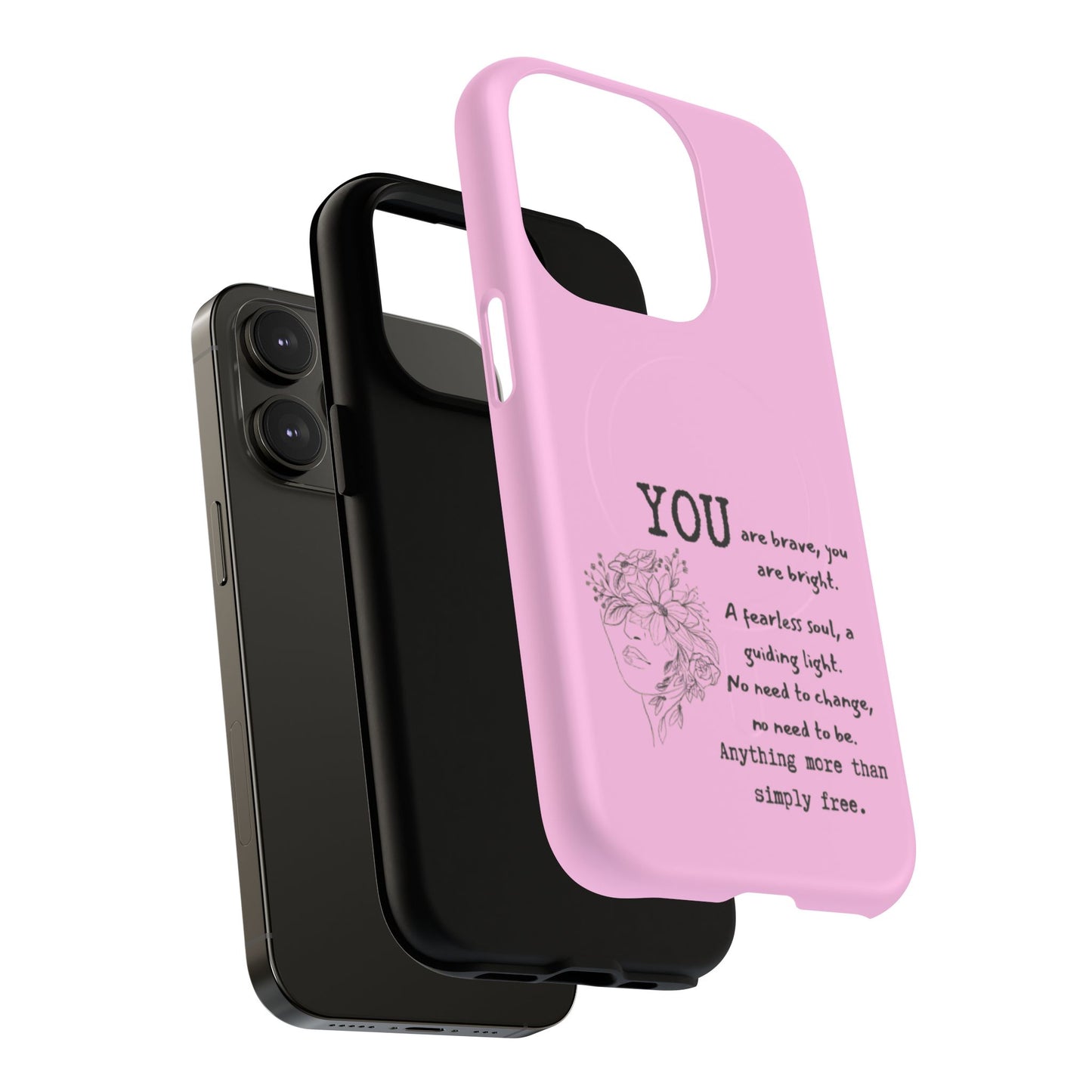 Empowerment Magnetic Phone Case – Tough, Stylish & Customizable Gift for Her