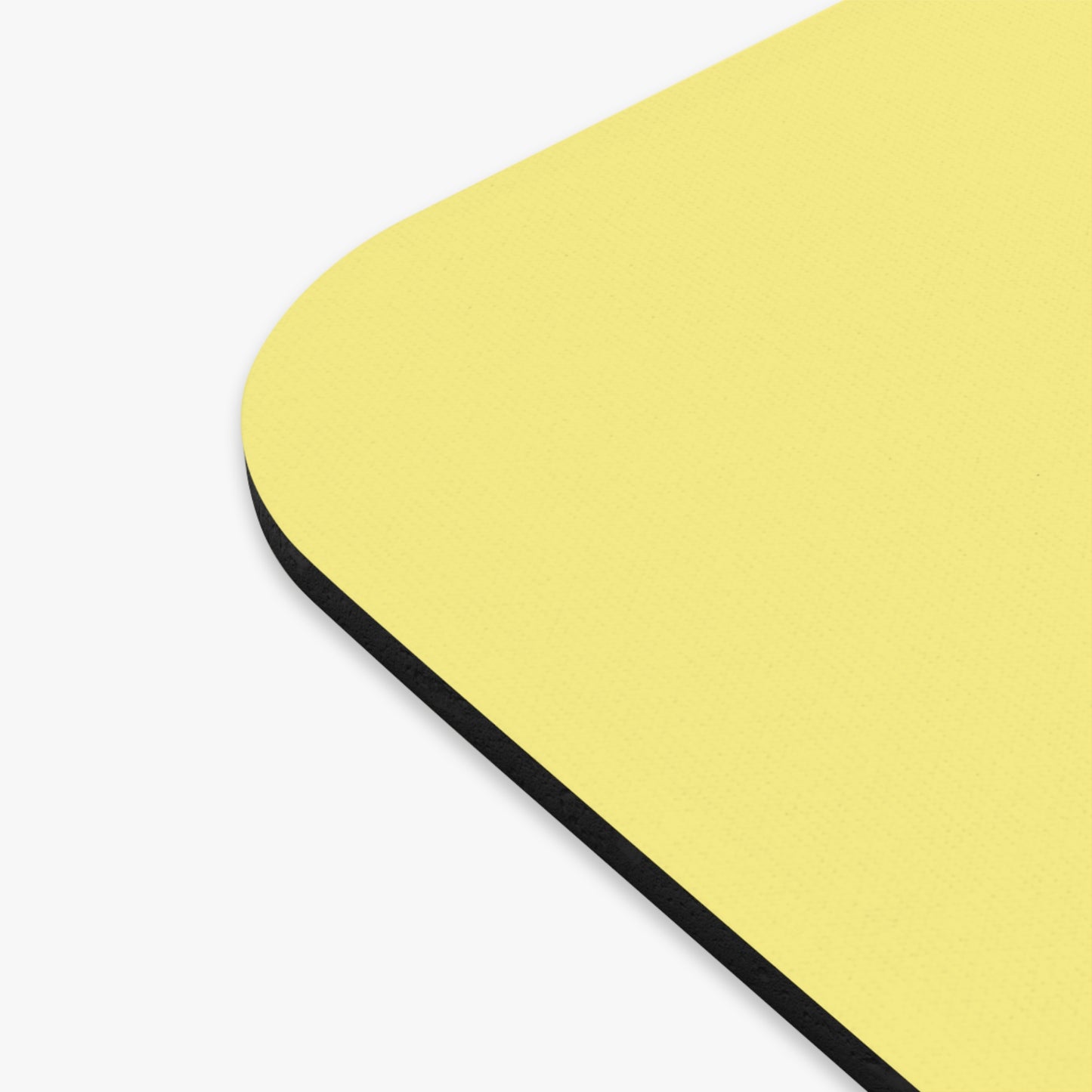 Stitched Softness — A Mouse Pad for Gentle Strength Light Yellow