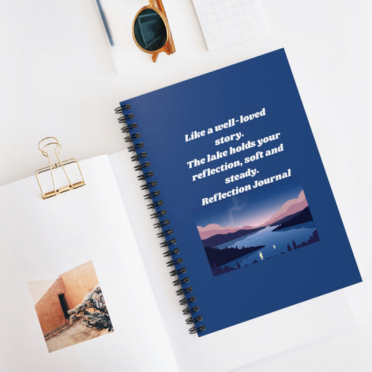 "Like a Well‑Loved Story" - Reflection Spiral Notebook