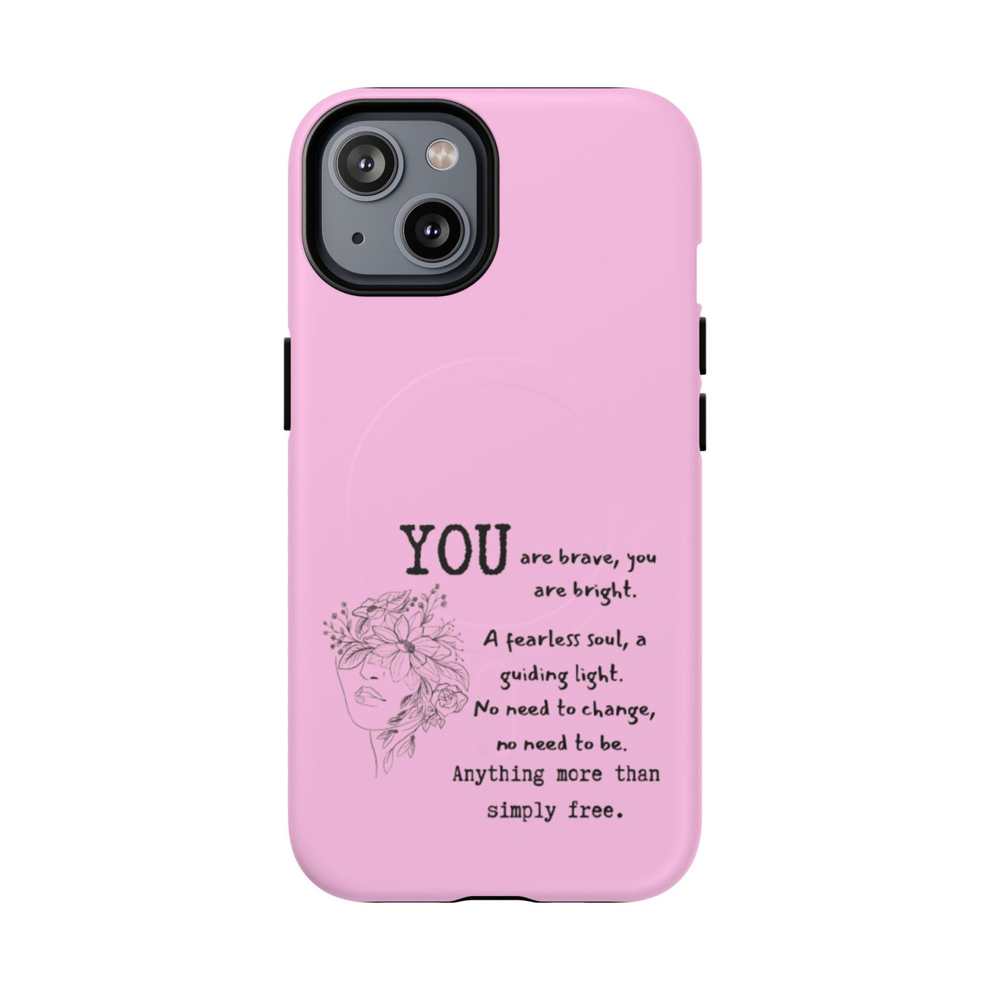 Empowerment Magnetic Phone Case – Tough, Stylish & Customizable Gift for Her