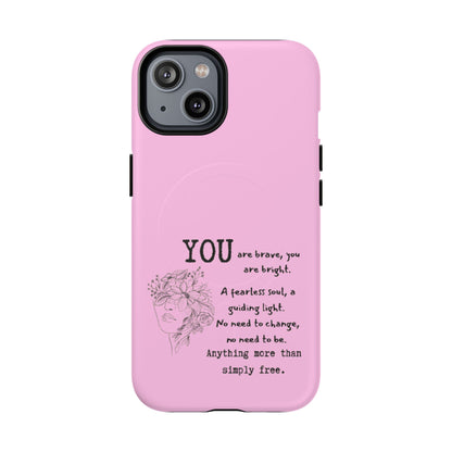 Empowerment Magnetic Phone Case – Tough, Stylish & Customizable Gift for Her