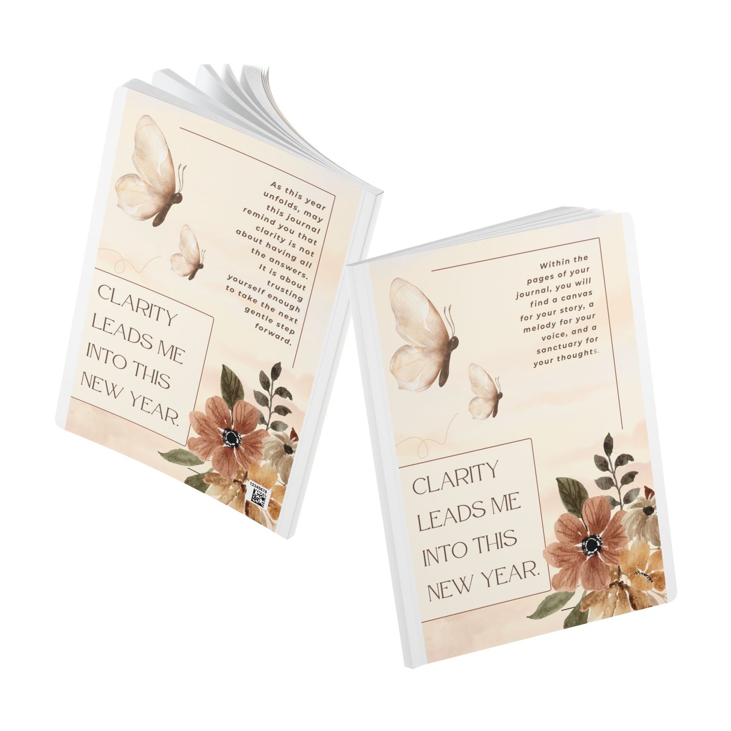 Clarity Leads Me Into This New Year — Softcover Guided Journal