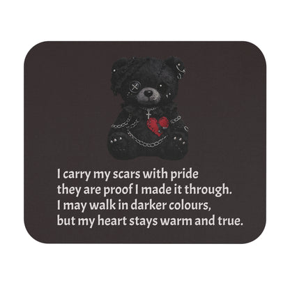 Gentle Darkness — A Mouse Pad for Gentle Strength Black