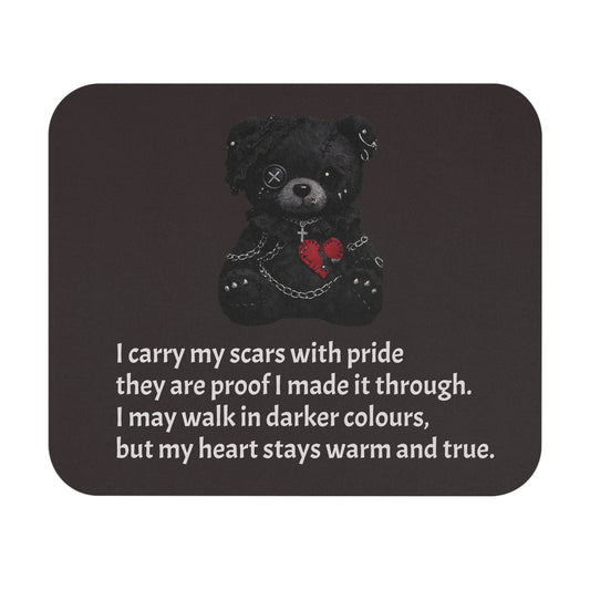 Gentle Darkness — A Mouse Pad for Gentle Strength Black
