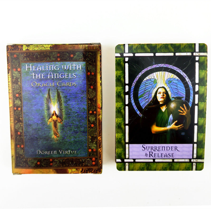 Healing With the Angels Oracle Cards – Angelic Divine Guidance Deck