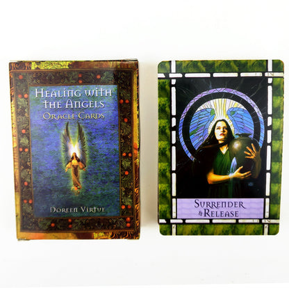 Healing With the Angels Oracle Cards – Angelic Divine Guidance Deck