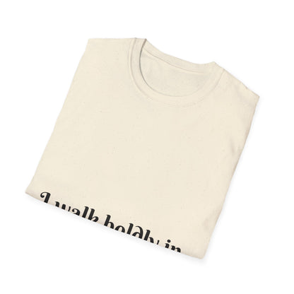 I Walk Boldly in My Truth — Unisex Softstyle T‑Shirt