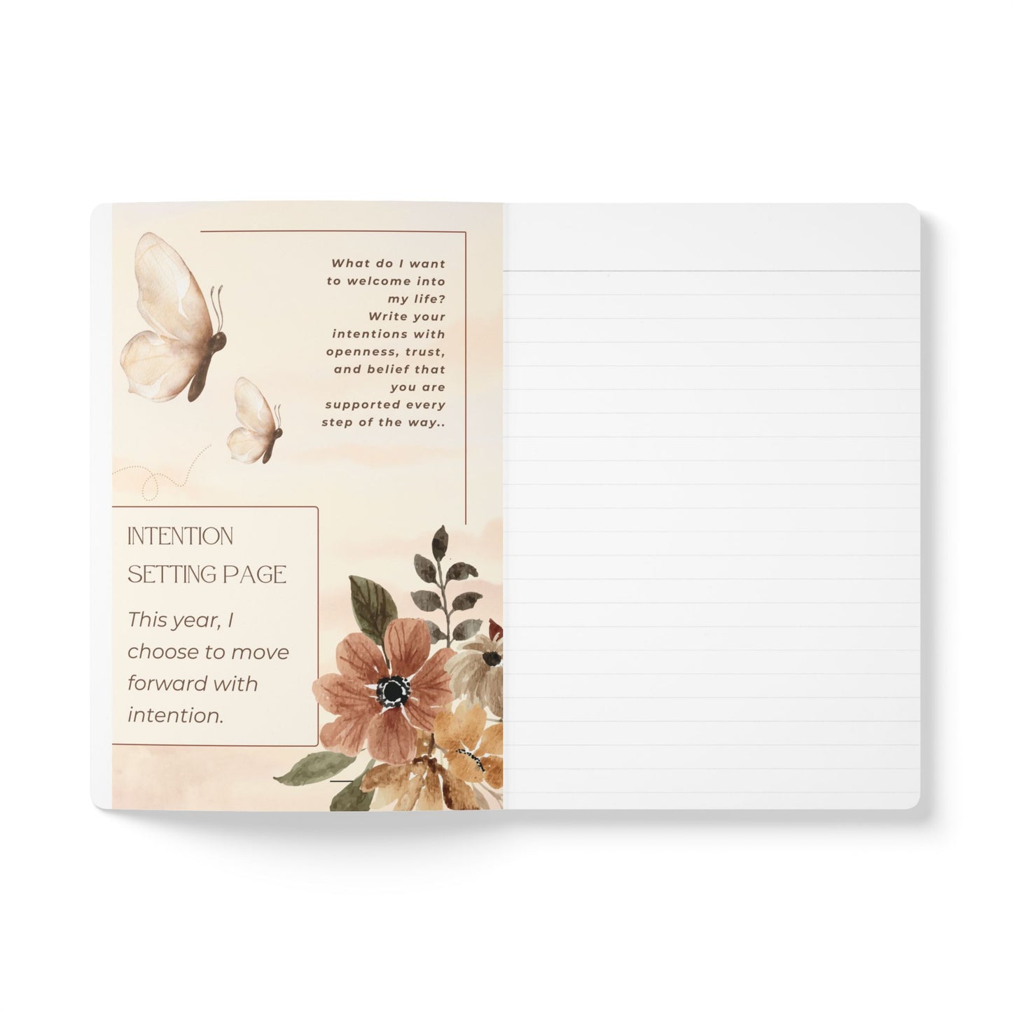 Clarity Leads Me Into This New Year — Softcover Guided Journal