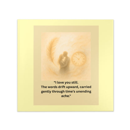Where Love Stays - Yellow Hardcover Photo Book